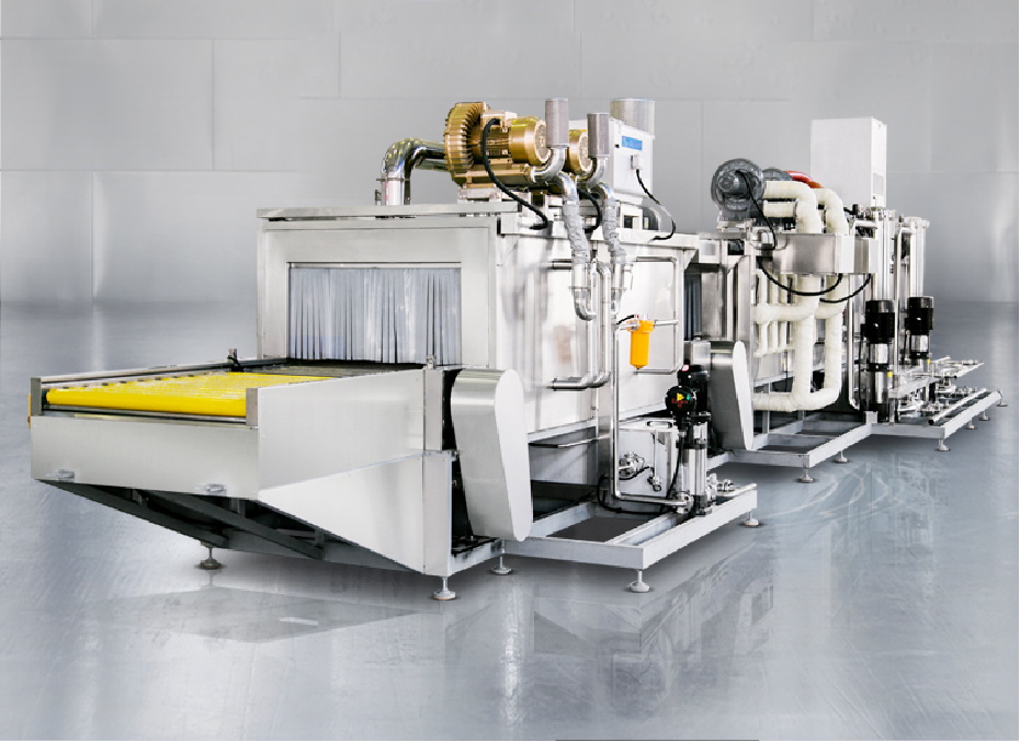 精密五金用通过式喷淋清洗机