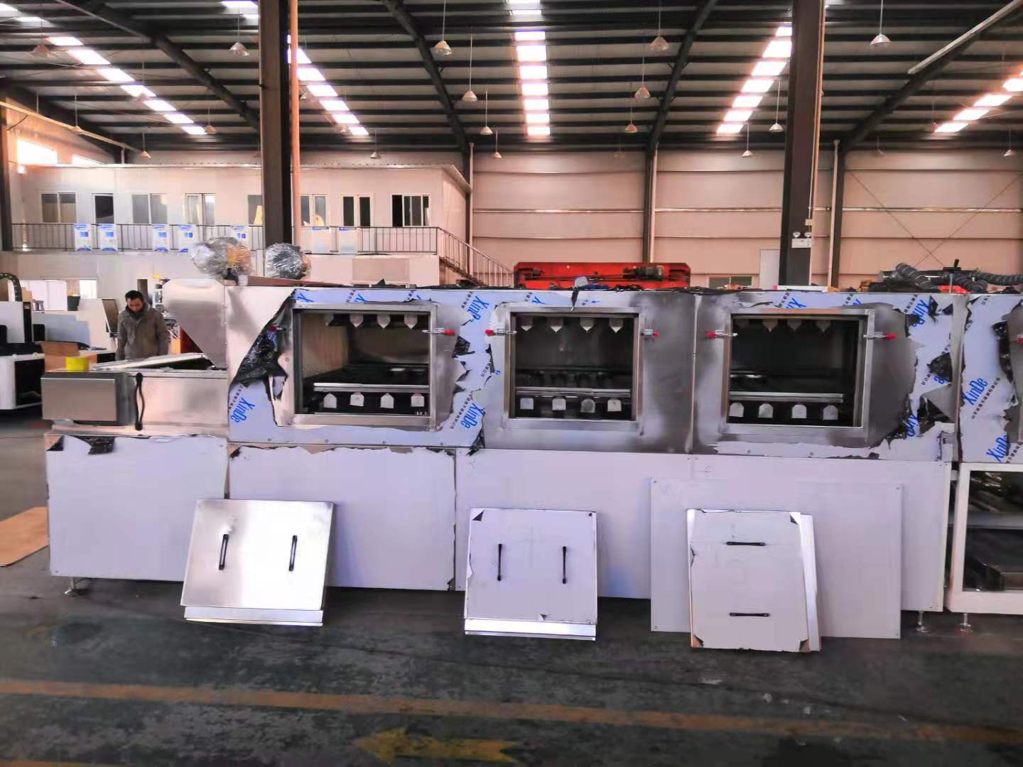 铝件除油去蜡通过式喷淋清洗机